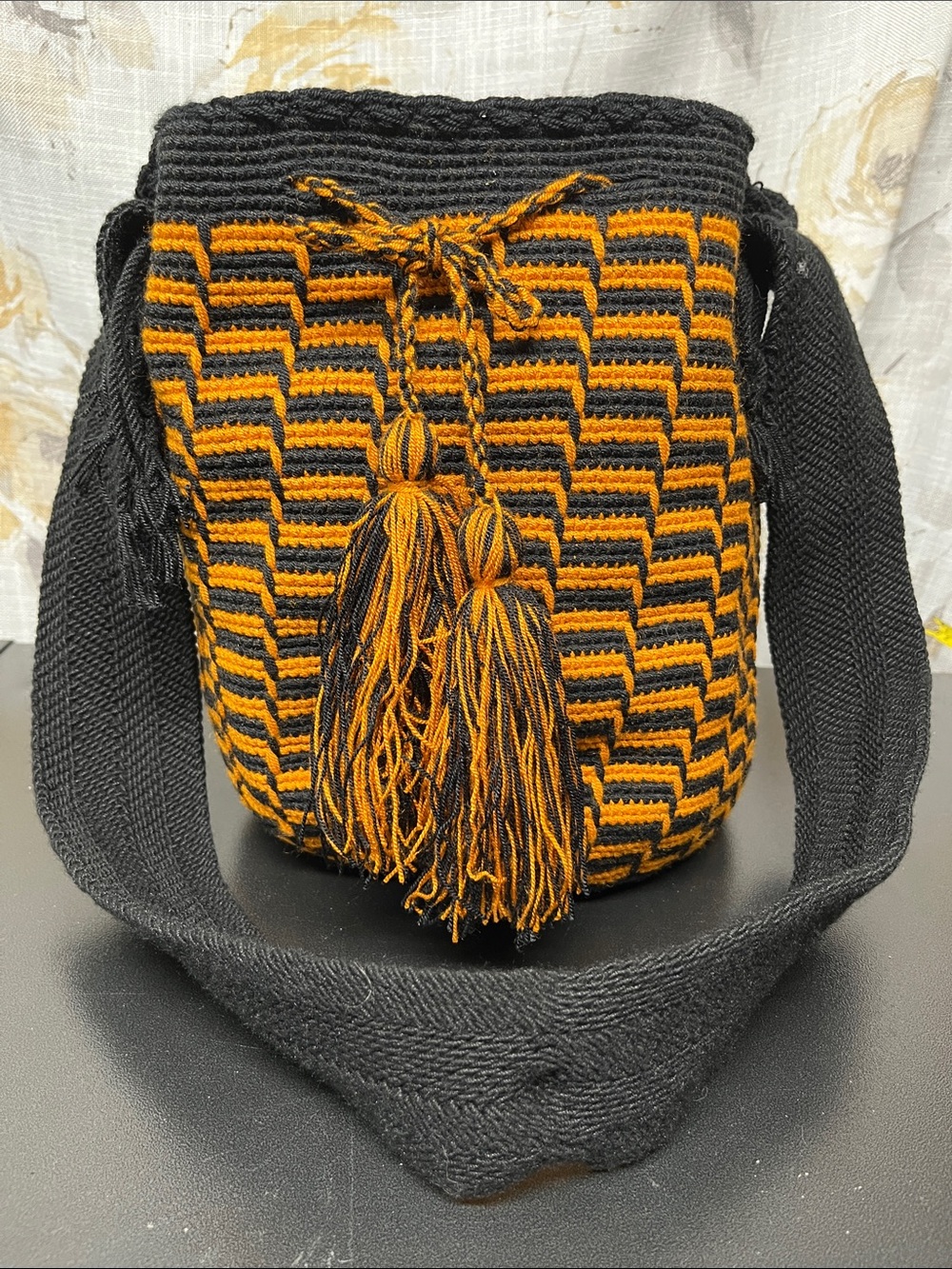 Colombian Woven Wayuu Mochila bag